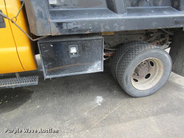 image for item DB2177 2008 Ford F550 Super Duty Crew Cab dump truck