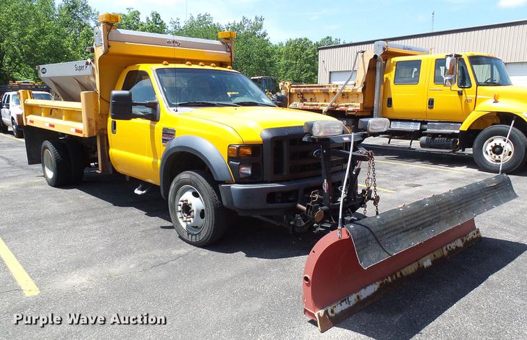 image for item DB2178 2008 Ford F550 Super Duty dump truck