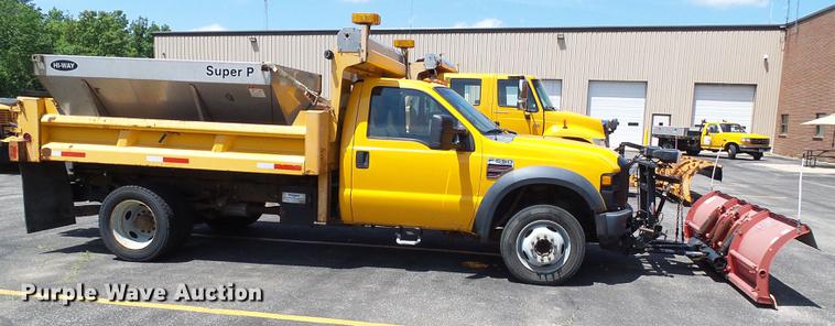image for item DB2178 2008 Ford F550 Super Duty dump truck