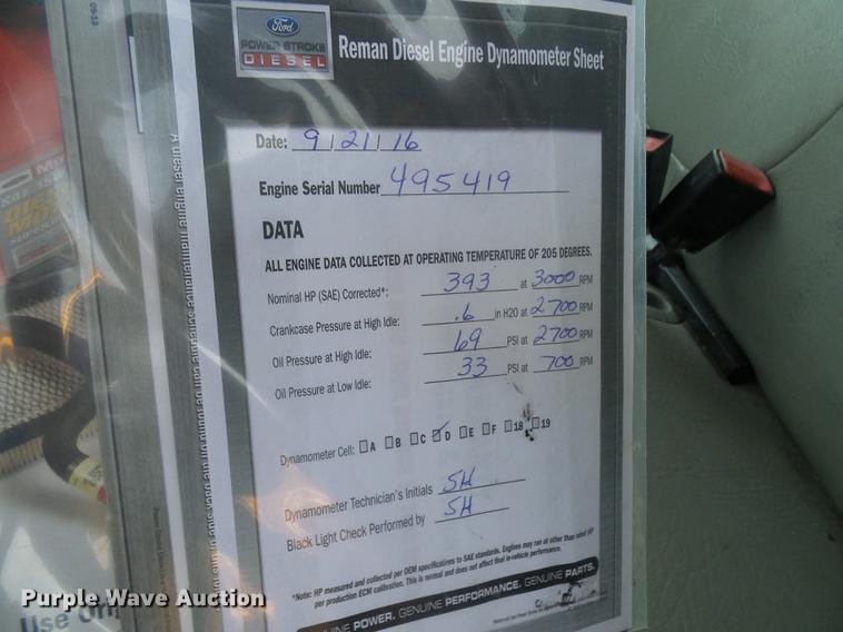 image for item DB2178 2008 Ford F550 Super Duty dump truck