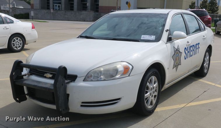 image for item DB8751 2008 Chevrolet Impala Police