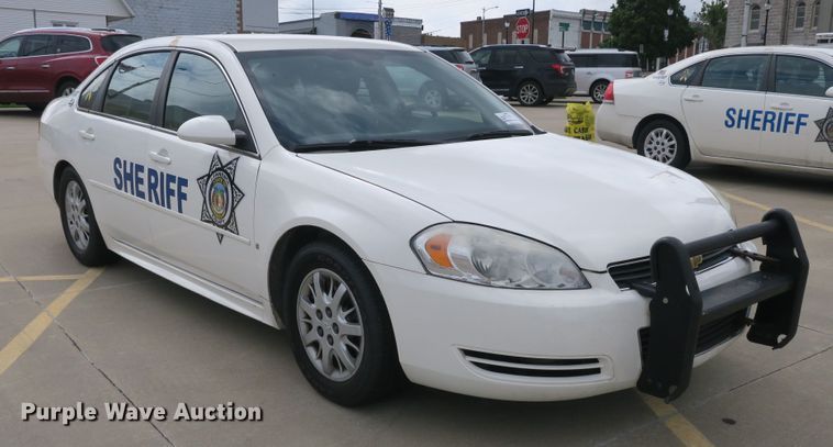 image for item DB8752 2009 Chevrolet Impala Police