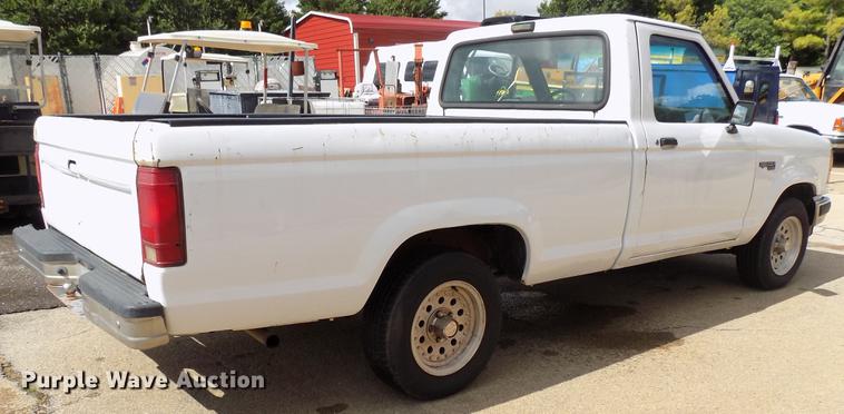 image for item DB9510 1990 Ford Ranger pickup truck