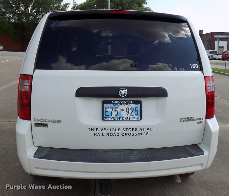 image for item DB9520 2010 Dodge Grand Caravan handicap accessible van
