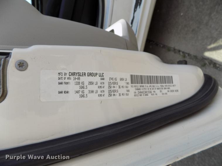 image for item DB9520 2010 Dodge Grand Caravan handicap accessible van