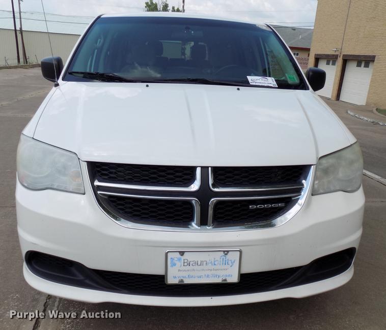 image for item DB9527 2012 Dodge Grand Caravan handicap accessible van