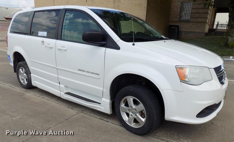 image for item DB9527 2012 Dodge Grand Caravan handicap accessible van