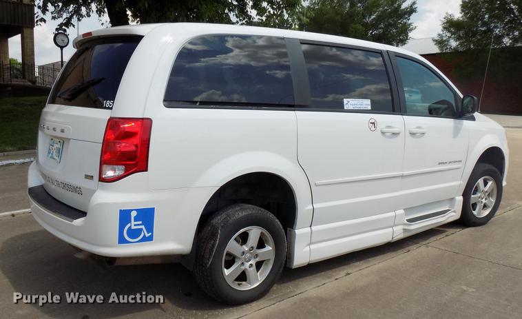 image for item DB9527 2012 Dodge Grand Caravan handicap accessible van