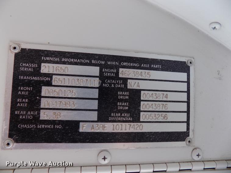 image for item DB9530 2003 Blue Bird All American school bus