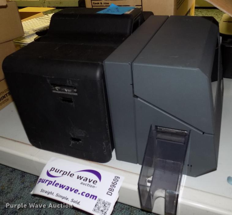 (2) Fargo ID card printers in Arkansas City, KS Item DB9609 sold