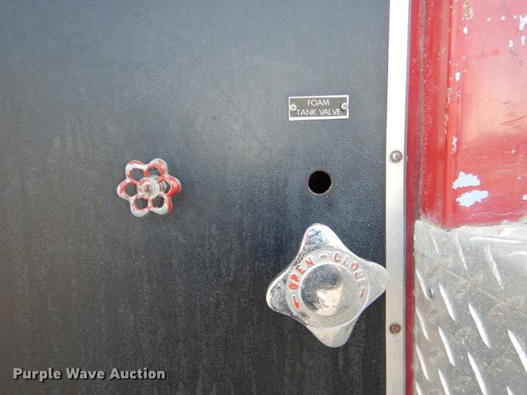 image for item DE0007 1976 Pierce Hendrickson FTCO-2070 fire truck