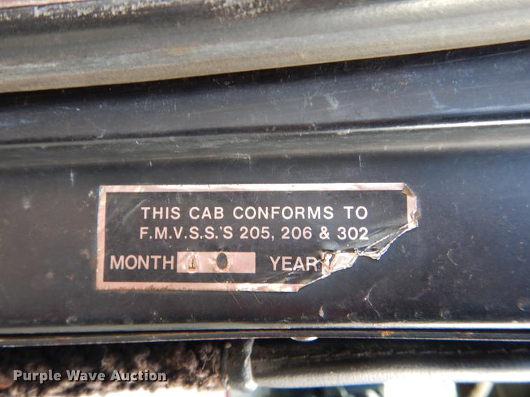 image for item DE0007 1976 Pierce Hendrickson FTCO-2070 fire truck