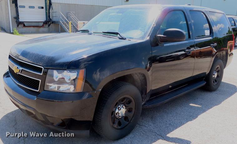 image for item DE3559 2012 Chevrolet Tahoe Police SUV