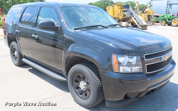 image for item DE3559 2012 Chevrolet Tahoe Police SUV
