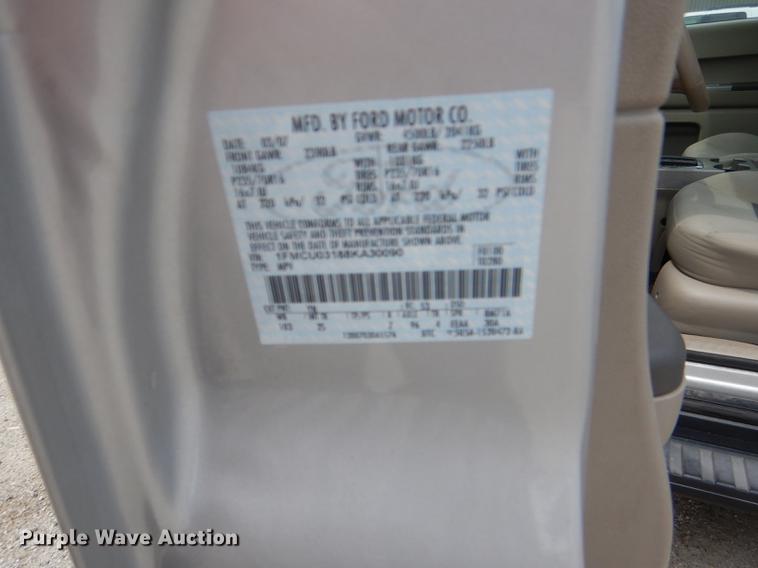 image for item DE3570 2008 Ford Escape SUV