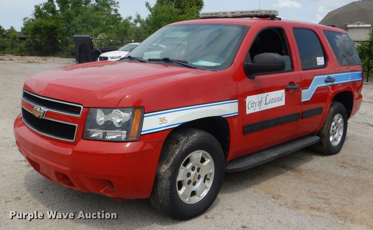 image for item DE3574 2009 Chevrolet Tahoe Police SUV
