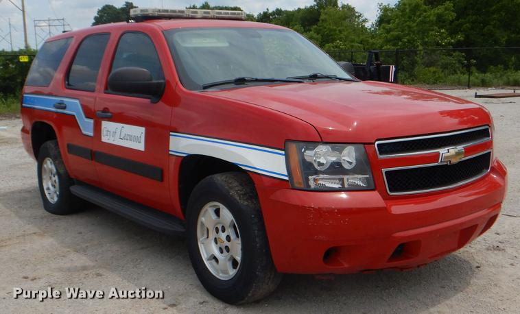 image for item DE3574 2009 Chevrolet Tahoe Police SUV