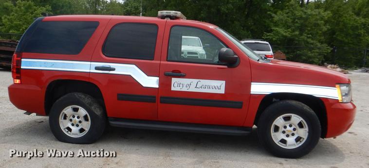 image for item DE3574 2009 Chevrolet Tahoe Police SUV