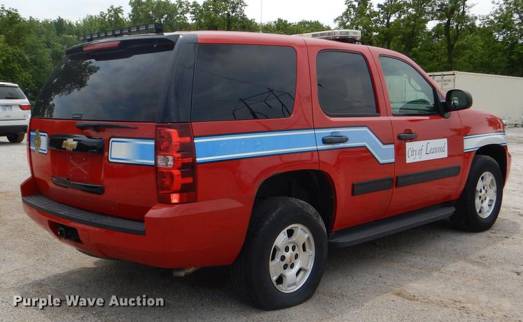 image for item DE3574 2009 Chevrolet Tahoe Police SUV