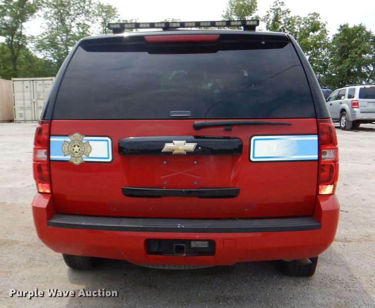 image for item DE3574 2009 Chevrolet Tahoe Police SUV