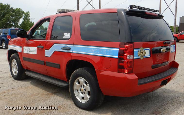 image for item DE3574 2009 Chevrolet Tahoe Police SUV
