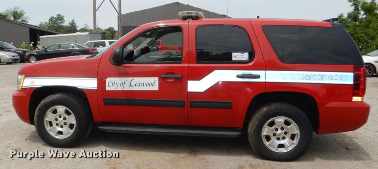 image for item DE3574 2009 Chevrolet Tahoe Police SUV