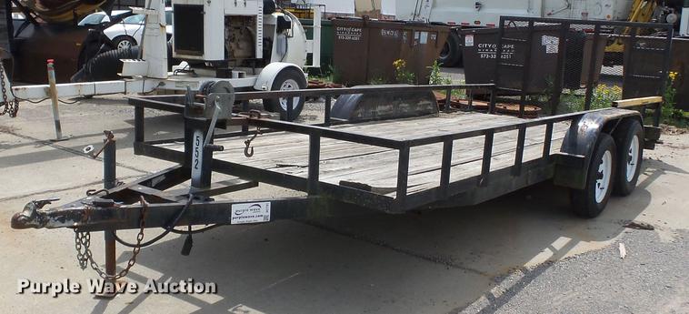 image for item DE7781 2010 Gold Star utility trailer