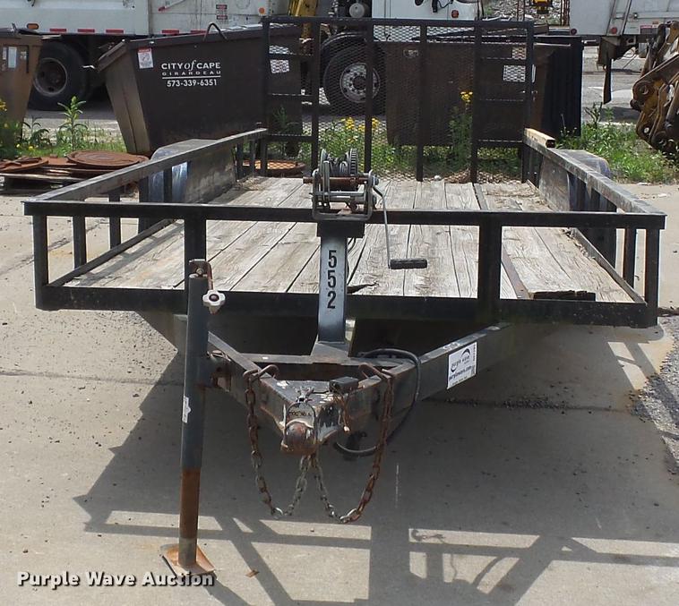 image for item DE7781 2010 Gold Star utility trailer