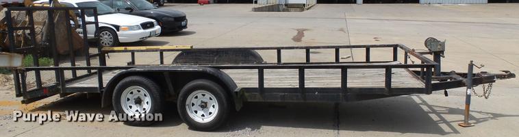 image for item DE7781 2010 Gold Star utility trailer