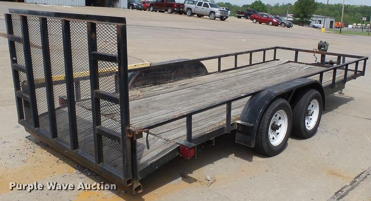 image for item DE7781 2010 Gold Star utility trailer