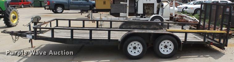 image for item DE7781 2010 Gold Star utility trailer