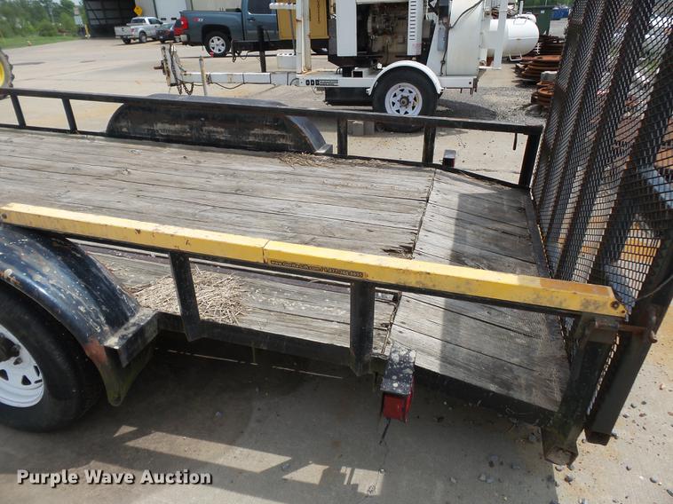 image for item DE7781 2010 Gold Star utility trailer