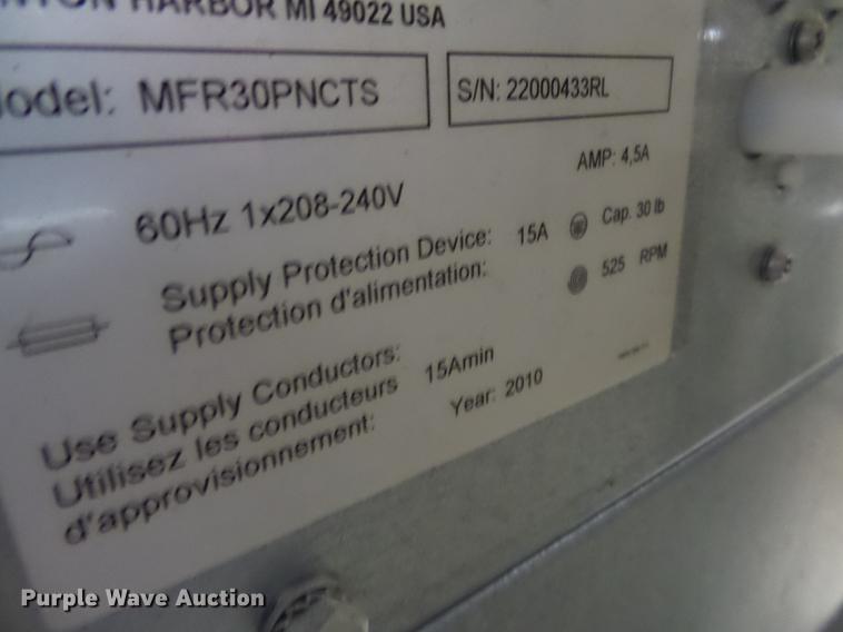 image for item DE7820 Maytag MFR30PNCTS washer