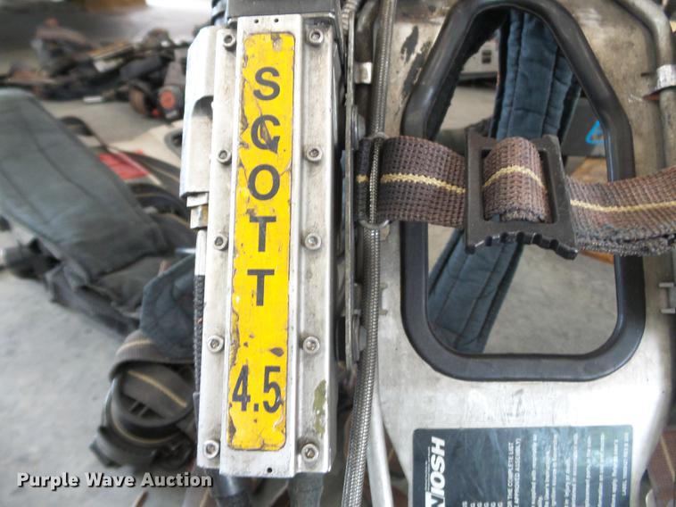 image for item DE7821 (15) Scott 4.5 air pack frames