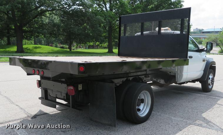 image for item DE8127 2009 Dodge Ram 4500 dump flatbed truck