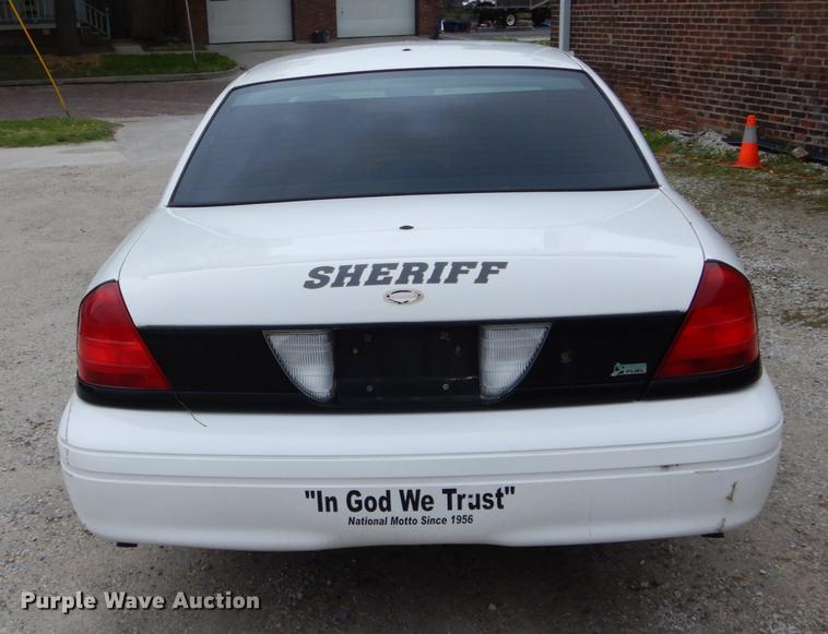 image for item DE8339 2009 Ford Crown Victoria Police Interceptor