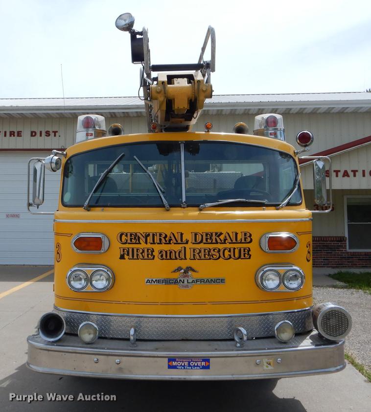 image for item DE8449 1978 American Lafrance ladder fire truck