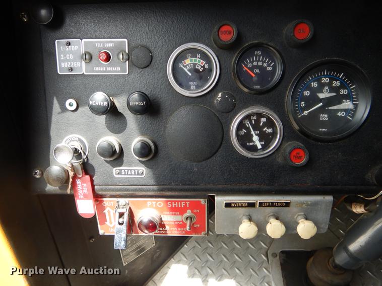 image for item DE8449 1978 American Lafrance ladder fire truck