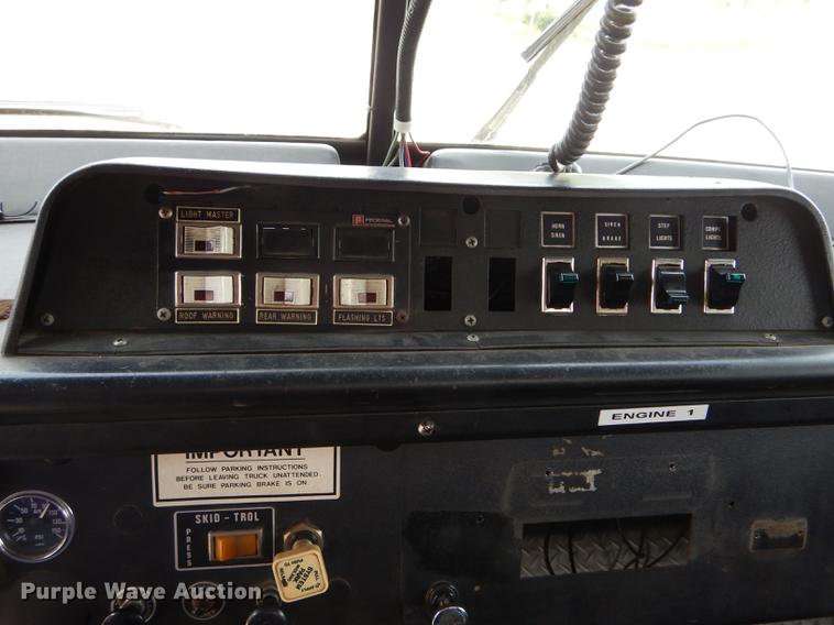 image for item DE8449 1978 American Lafrance ladder fire truck