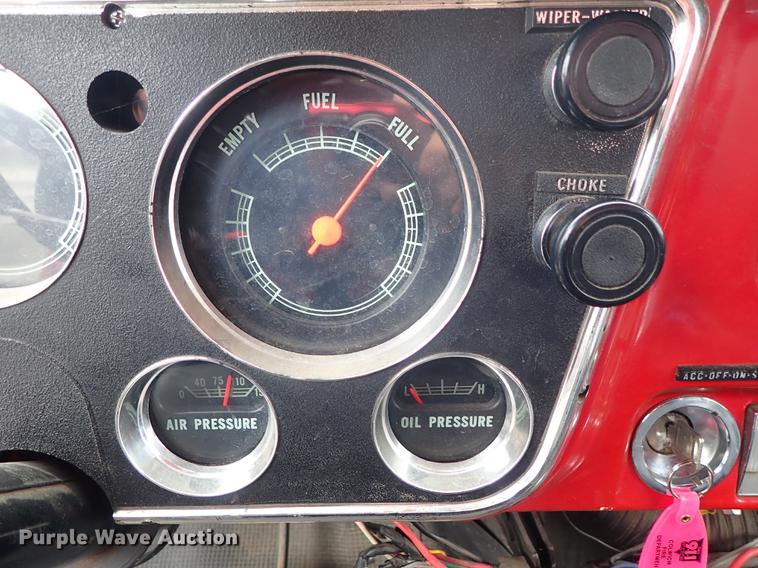 image for item DF1137 1970 Chevrolet C60 fire truck