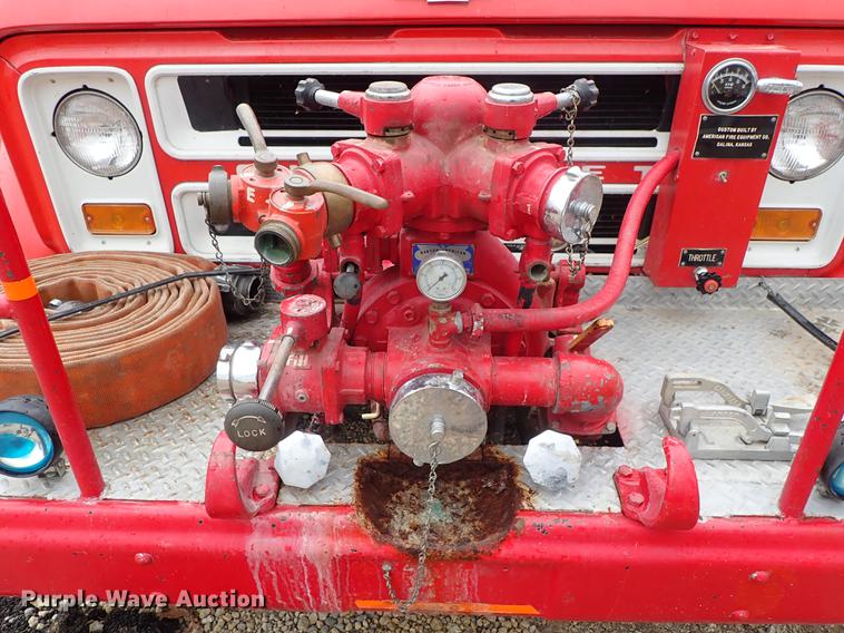 image for item DF1137 1970 Chevrolet C60 fire truck