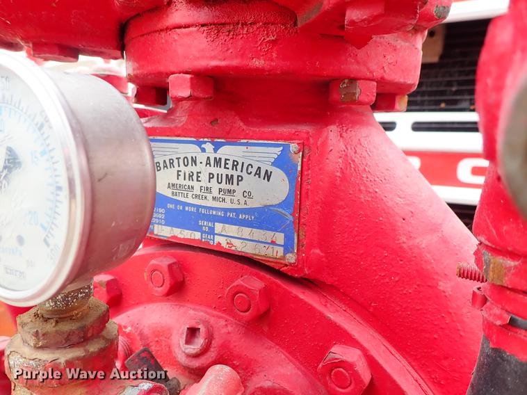 image for item DF1137 1970 Chevrolet C60 fire truck