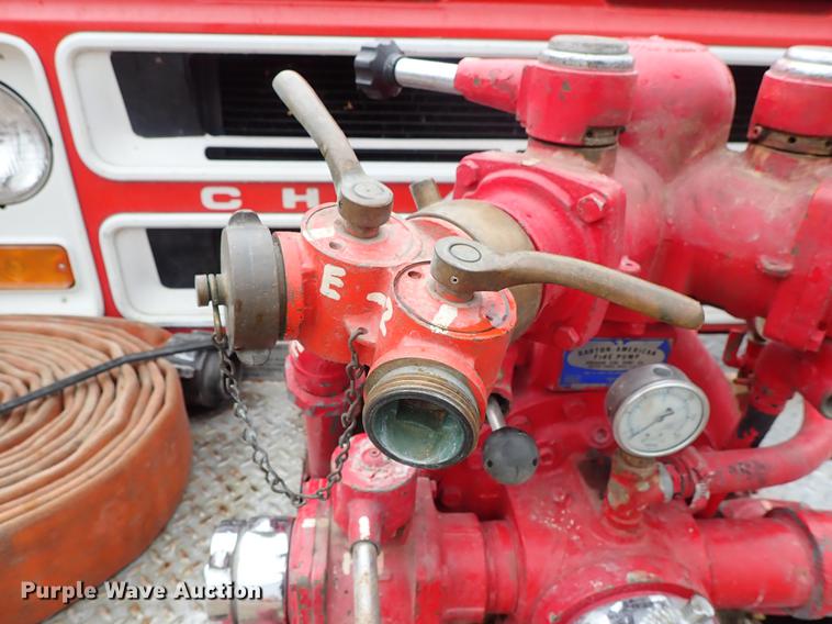 image for item DF1137 1970 Chevrolet C60 fire truck