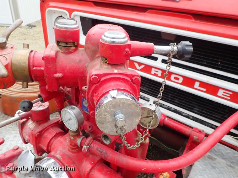 image for item DF1137 1970 Chevrolet C60 fire truck