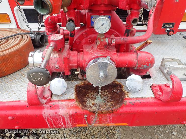 image for item DF1137 1970 Chevrolet C60 fire truck