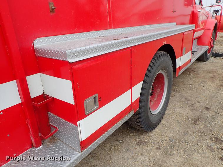 image for item DF1137 1970 Chevrolet C60 fire truck