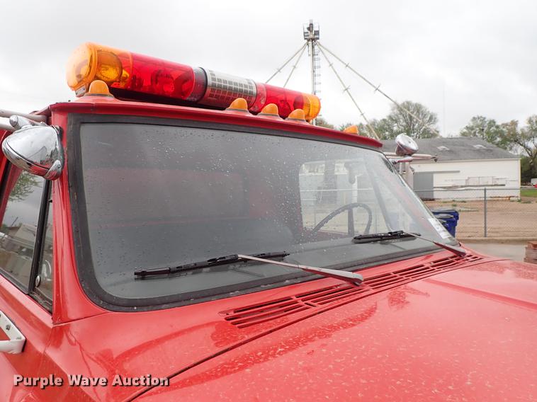 image for item DF1137 1970 Chevrolet C60 fire truck