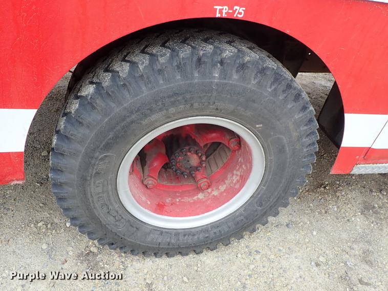 image for item DF1137 1970 Chevrolet C60 fire truck