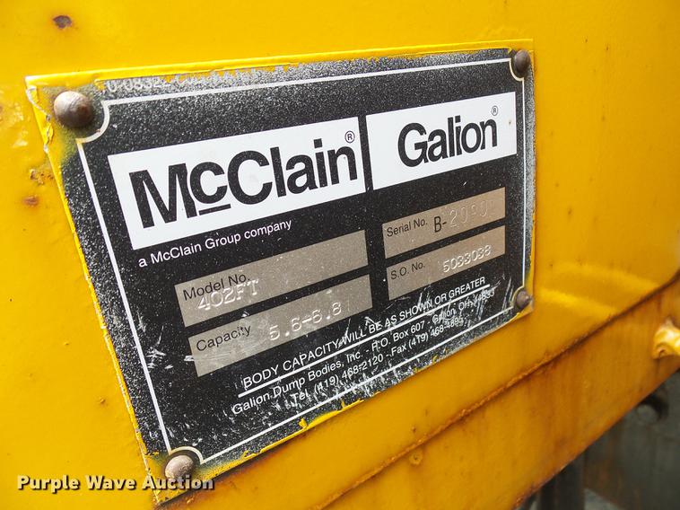 image for item DF7331 2002 International 4900 dump truck