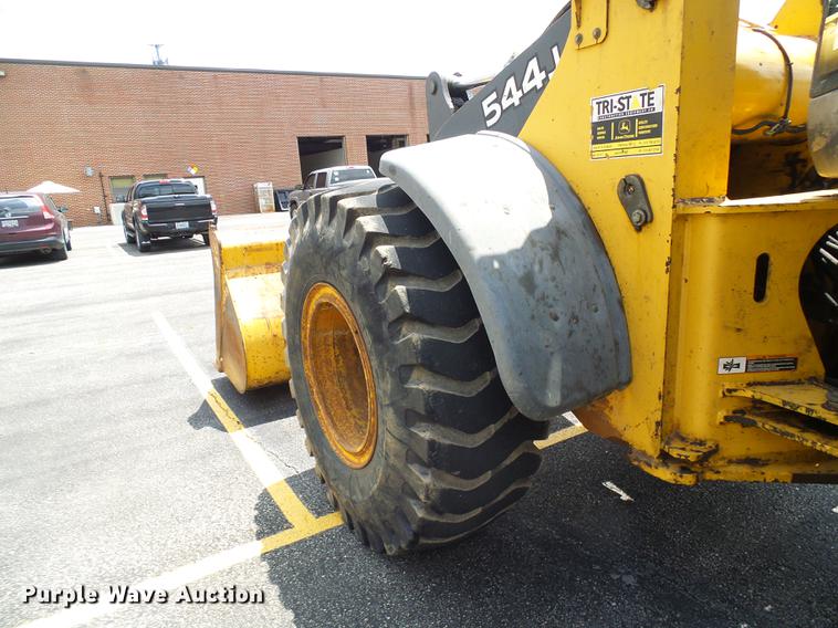 image for item DF7332 2006 John Deere 544J wheel loader